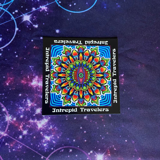 Intrepid Travelers Tryptamine Magnet 3x3"